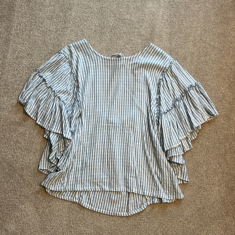 Pilcro Striped Top